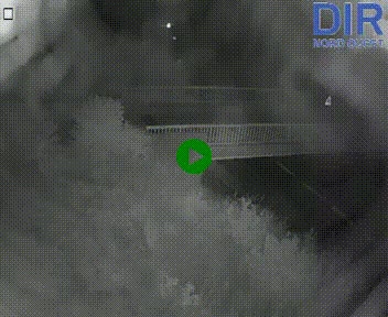 Webcam sur A84 à hauteur de Pont-Farcy, au niveau du pont autoroutier sur la Vire, au sud de Saint-Lô