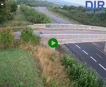 Webcam sur A84 à hauteur de Pont-Farcy, au niveau du pont autoroutier sur la Vire, au sud de Saint-Lô