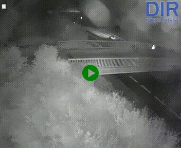 Webcam sur A84 à hauteur de Pont-Farcy, au niveau du pont autoroutier sur la Vire, au sud de Saint-Lô