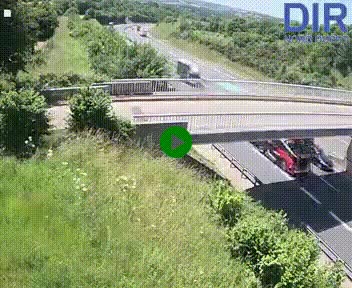 <h2>Webcam sur A84 à hauteur de Pont-Farcy, au niveau du pont autoroutier sur la Vire, au sud de Saint-Lô</h2>