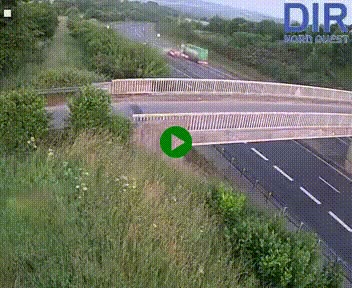 <h2>Webcam sur A84 à hauteur de Pont-Farcy, au niveau du pont autoroutier sur la Vire, au sud de Saint-Lô</h2>