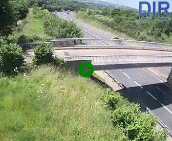 <h2>Webcam sur A84 à hauteur de Pont-Farcy, au niveau du pont autoroutier sur la Vire, au sud de Saint-Lô</h2>