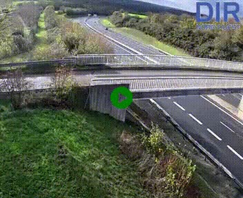 <h2>Webcam sur A84 à hauteur de Pont-Farcy, au niveau du pont autoroutier sur la Vire, au sud de Saint-Lô</h2>