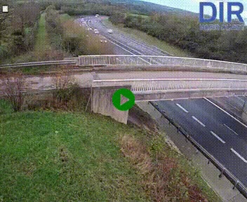 <h2>Webcam sur A84 à hauteur de Pont-Farcy, au niveau du pont autoroutier sur la Vire, au sud de Saint-Lô</h2>