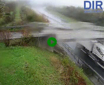 <h2>Webcam sur A84 à hauteur de Pont-Farcy, au niveau du pont autoroutier sur la Vire, au sud de Saint-Lô</h2>