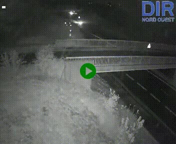 <h2>Webcam sur A84 à hauteur de Pont-Farcy, au niveau du pont autoroutier sur la Vire, au sud de Saint-Lô</h2>