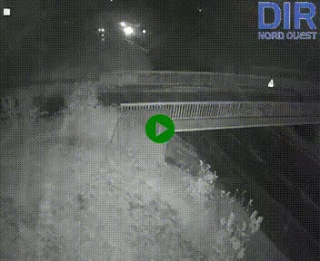 <h2>Webcam sur A84 à hauteur de Pont-Farcy, au niveau du pont autoroutier sur la Vire, au sud de Saint-Lô</h2>