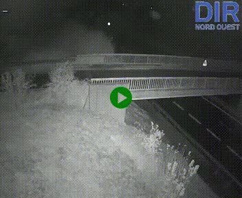 <h2>Webcam sur A84 à hauteur de Pont-Farcy, au niveau du pont autoroutier sur la Vire, au sud de Saint-Lô</h2>
