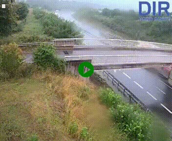 <h2>Webcam sur A84 à hauteur de Pont-Farcy, au niveau du pont autoroutier sur la Vire, au sud de Saint-Lô</h2>