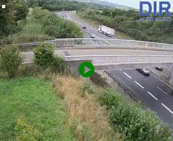 <h2>Webcam sur A84 à hauteur de Pont-Farcy, au niveau du pont autoroutier sur la Vire, au sud de Saint-Lô</h2>