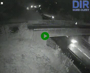 <h2>Webcam sur A84 à hauteur de Pont-Farcy, au niveau du pont autoroutier sur la Vire, au sud de Saint-Lô</h2>