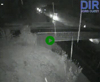 <h2>Webcam sur A84 à hauteur de Pont-Farcy, au niveau du pont autoroutier sur la Vire, au sud de Saint-Lô</h2>