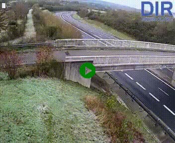 <h2>Webcam sur A84 à hauteur de Pont-Farcy, au niveau du pont autoroutier sur la Vire, au sud de Saint-Lô</h2>