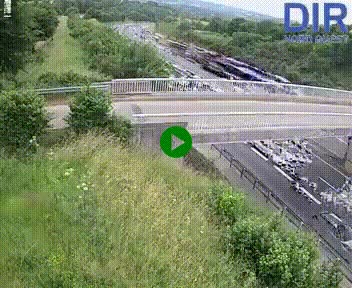<h2>Webcam sur A84 à hauteur de Pont-Farcy, au niveau du pont autoroutier sur la Vire, au sud de Saint-Lô</h2>