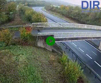 <h2>Webcam sur A84 à hauteur de Pont-Farcy, au niveau du pont autoroutier sur la Vire, au sud de Saint-Lô</h2>