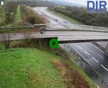 <h2>Webcam sur A84 à hauteur de Pont-Farcy, au niveau du pont autoroutier sur la Vire, au sud de Saint-Lô</h2>