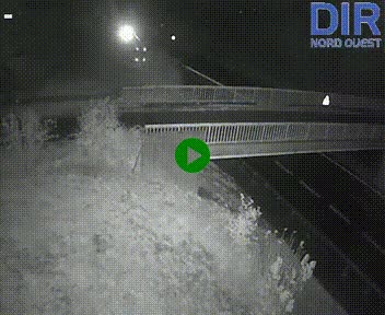 <h2>Webcam sur A84 à hauteur de Pont-Farcy, au niveau du pont autoroutier sur la Vire, au sud de Saint-Lô</h2>