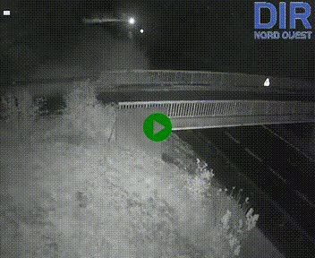 <h2>Webcam sur A84 à hauteur de Pont-Farcy, au niveau du pont autoroutier sur la Vire, au sud de Saint-Lô</h2>