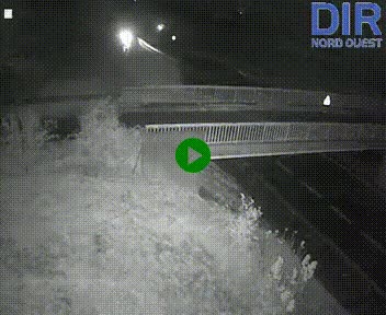 <h2>Webcam sur A84 à hauteur de Pont-Farcy, au niveau du pont autoroutier sur la Vire, au sud de Saint-Lô</h2>