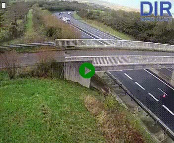 <h2>Webcam sur A84 à hauteur de Pont-Farcy, au niveau du pont autoroutier sur la Vire, au sud de Saint-Lô</h2>