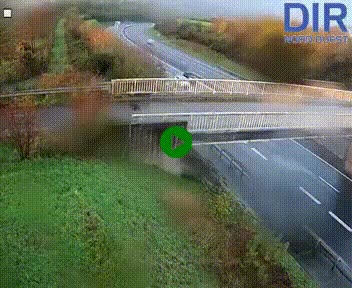 <h2>Webcam sur A84 à hauteur de Pont-Farcy, au niveau du pont autoroutier sur la Vire, au sud de Saint-Lô</h2>