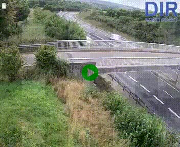 <h2>Webcam sur A84 à hauteur de Pont-Farcy, au niveau du pont autoroutier sur la Vire, au sud de Saint-Lô</h2>
