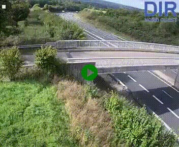 <h2>Webcam sur A84 à hauteur de Pont-Farcy, au niveau du pont autoroutier sur la Vire, au sud de Saint-Lô</h2>