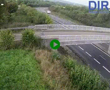 <h2>Webcam sur A84 à hauteur de Pont-Farcy, au niveau du pont autoroutier sur la Vire, au sud de Saint-Lô</h2>
