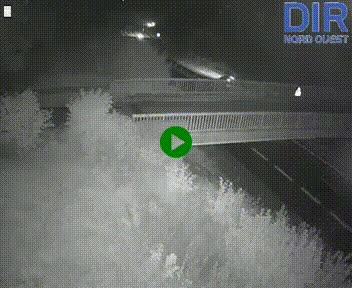 <h2>Webcam sur A84 à hauteur de Pont-Farcy, au niveau du pont autoroutier sur la Vire, au sud de Saint-Lô</h2>
