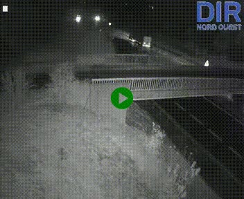 <h2>Webcam sur A84 à hauteur de Pont-Farcy, au niveau du pont autoroutier sur la Vire, au sud de Saint-Lô</h2>