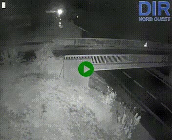 <h2>Webcam sur A84 à hauteur de Pont-Farcy, au niveau du pont autoroutier sur la Vire, au sud de Saint-Lô</h2>