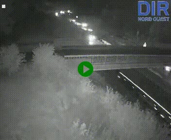 <h2>Webcam sur A84 à hauteur de Pont-Farcy, au niveau du pont autoroutier sur la Vire, au sud de Saint-Lô</h2>