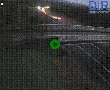 <h2>Webcam sur A84 à hauteur de Pont-Farcy, au niveau du pont autoroutier sur la Vire, au sud de Saint-Lô</h2>