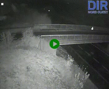 <h2>Webcam sur A84 à hauteur de Pont-Farcy, au niveau du pont autoroutier sur la Vire, au sud de Saint-Lô</h2>