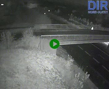 <h2>Webcam sur A84 à hauteur de Pont-Farcy, au niveau du pont autoroutier sur la Vire, au sud de Saint-Lô</h2>