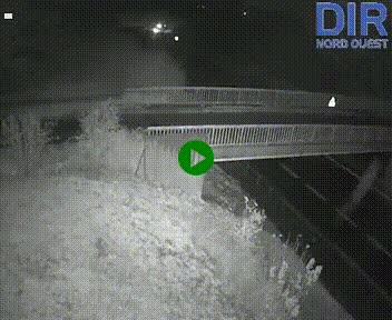 <h2>Webcam sur A84 à hauteur de Pont-Farcy, au niveau du pont autoroutier sur la Vire, au sud de Saint-Lô</h2>