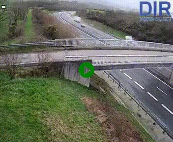 <h2>Webcam sur A84 à hauteur de Pont-Farcy, au niveau du pont autoroutier sur la Vire, au sud de Saint-Lô</h2>