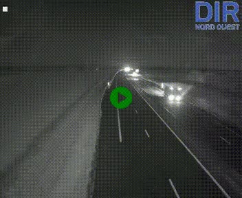 Webcam sur A84 à hauteur de l'échangeur de Poilley avec la N175, au sud d'Avranches