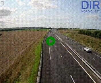 <h2>Webcam sur A84 à hauteur de l'échangeur de Poilley avec la N175, au sud d'Avranches</h2>