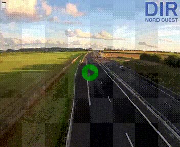<h2>Webcam sur A84 à hauteur de l'échangeur de Poilley avec la N175, au sud d'Avranches</h2>