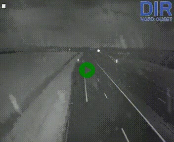 Webcam sur A84 à hauteur de l'échangeur de Poilley avec la N175, au sud d'Avranches