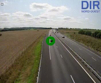 <h2>Webcam sur A84 à hauteur de l'échangeur de Poilley avec la N175, au sud d'Avranches</h2>