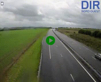 <h2>Webcam sur A84 à hauteur de l'échangeur de Poilley avec la N175, au sud d'Avranches</h2>