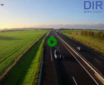 <h2>Webcam sur A84 à hauteur de l'échangeur de Poilley avec la N175, au sud d'Avranches</h2>