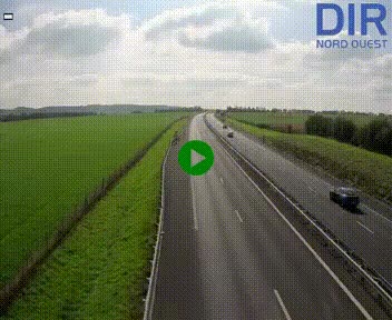 <h2>Webcam sur A84 à hauteur de l'échangeur de Poilley avec la N175, au sud d'Avranches</h2>