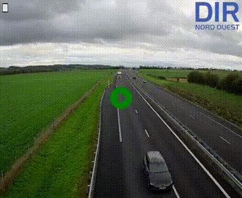 <h2>Webcam sur A84 à hauteur de l'échangeur de Poilley avec la N175, au sud d'Avranches</h2>