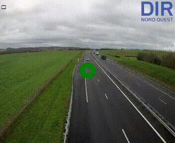 <h2>Webcam sur A84 à hauteur de l'échangeur de Poilley avec la N175, au sud d'Avranches</h2>