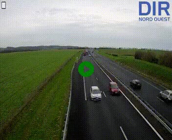 <h2>Webcam sur A84 à hauteur de l'échangeur de Poilley avec la N175, au sud d'Avranches</h2>