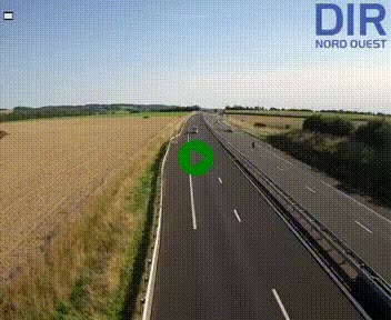 <h2>Webcam sur A84 à hauteur de l'échangeur de Poilley avec la N175, au sud d'Avranches</h2>