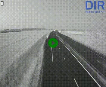Webcam sur A84 à hauteur de l'échangeur de Poilley avec la N175, au sud d'Avranches